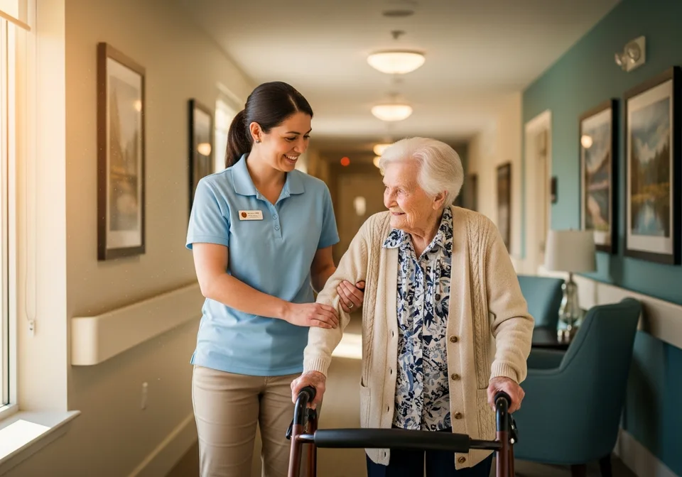 A Personal Support Worker on a temporary contract shift at a GTA care facility